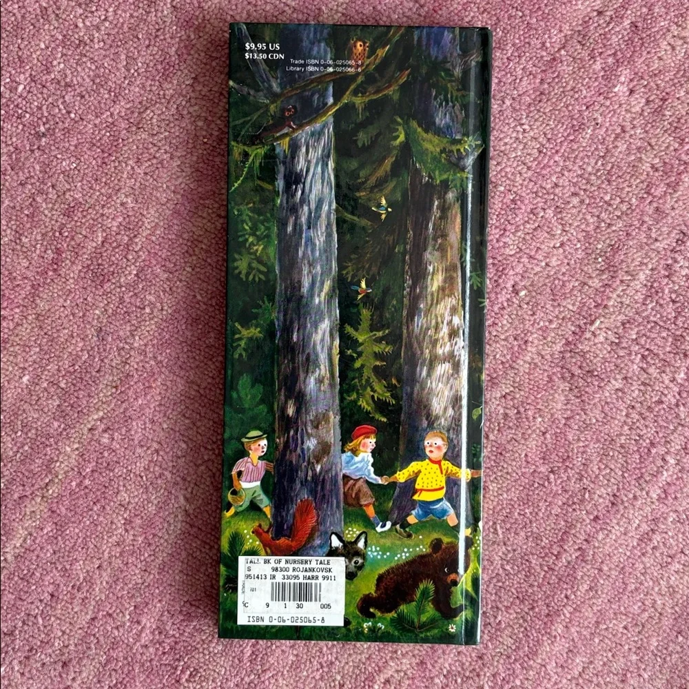 VINTAGE The Tall Book of Nursery Tales Vintage 1972 Hardcover Children's Rhymes